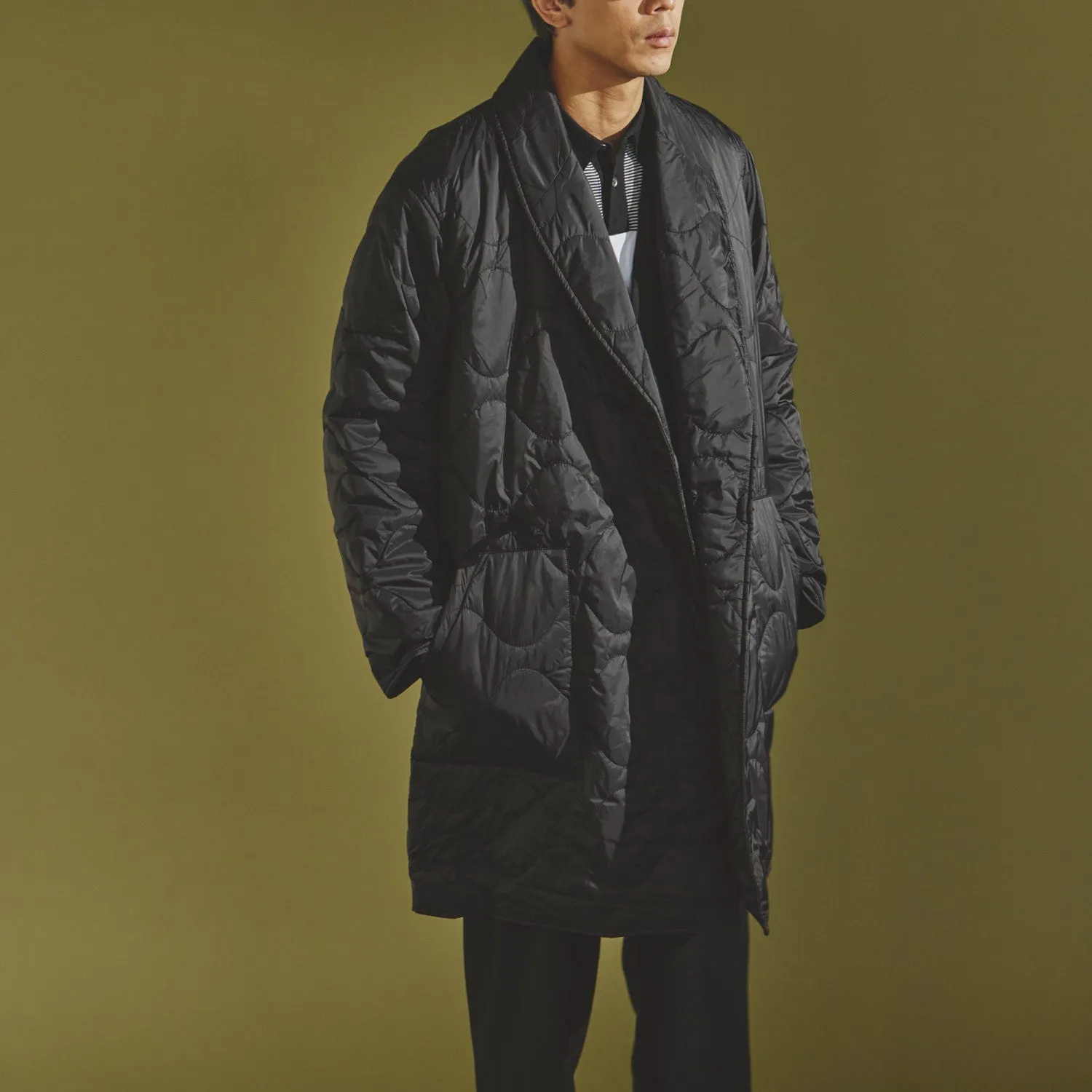 迷迭香 | マンネンロウ　Quilted shawl coat