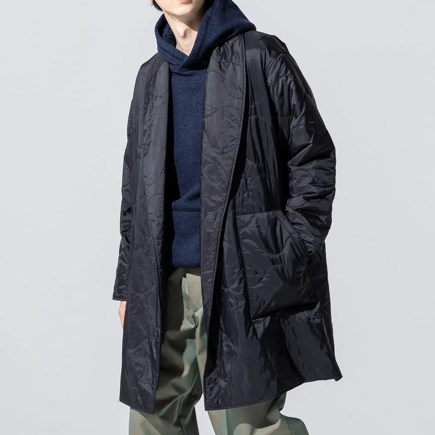 迷迭香 | マンネンロウ　Quilted shawl coat