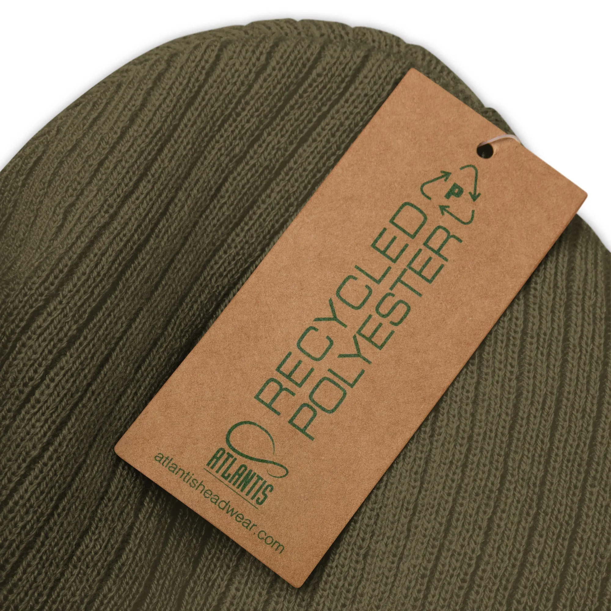 #Actorlife - Embroidered Ribbed knit beanie