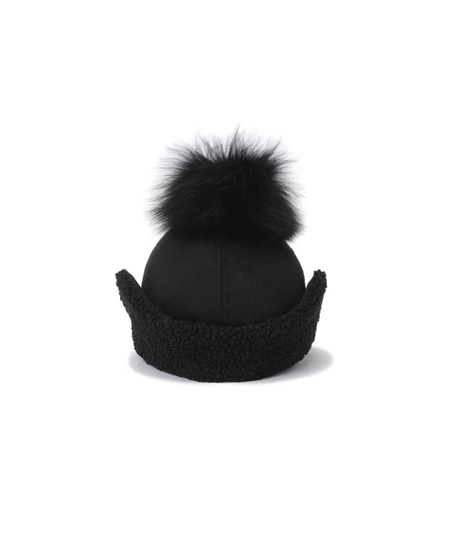 ANEW Golf: Women's Curly Ball Cap - Black