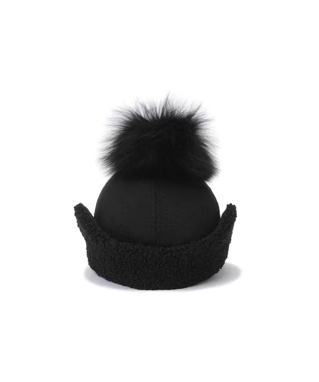 ANEW Golf: Women's Curly Ball Cap - Black