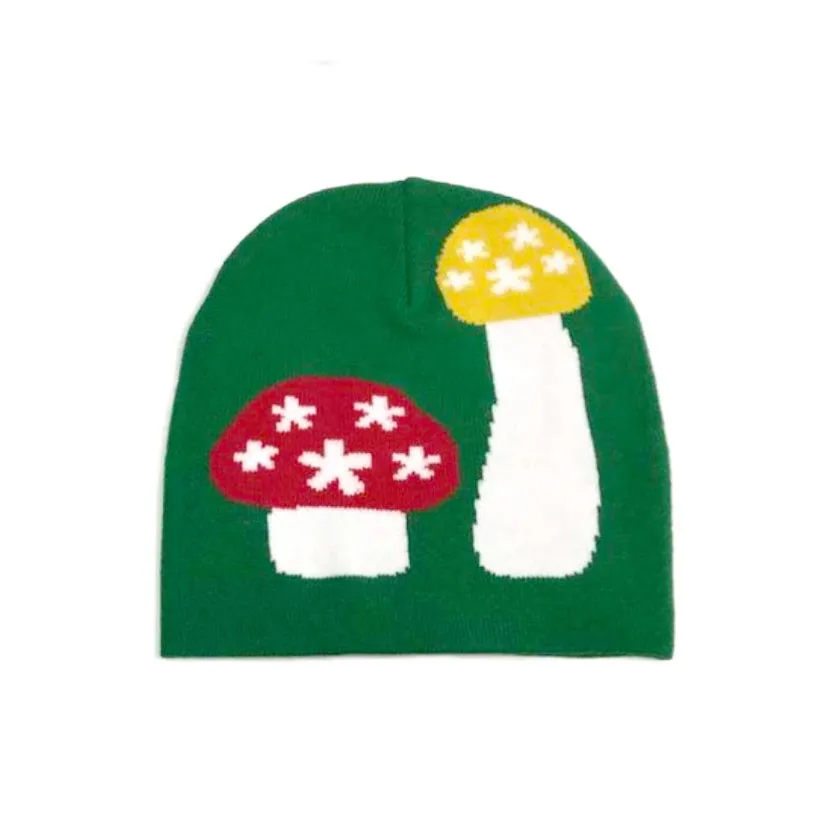 Baby Cow Beanie Green
