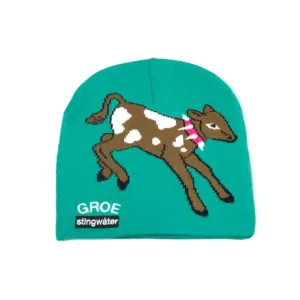 Baby Cow Beanie Teal