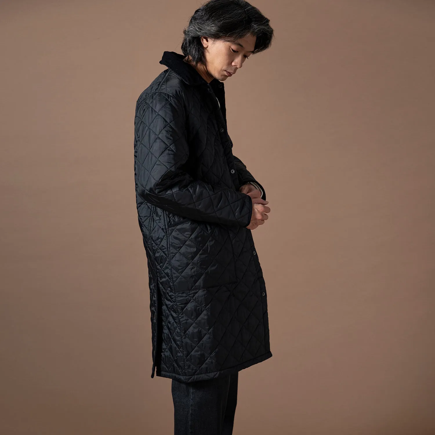 Barbour | バブアー　barbour long liddesdale quilted jacket