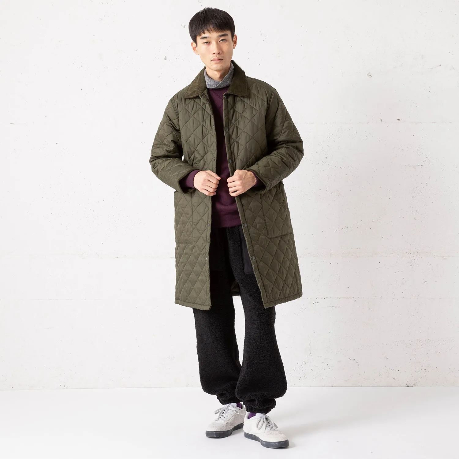 Barbour | バブアー　barbour long liddesdale quilted jacket