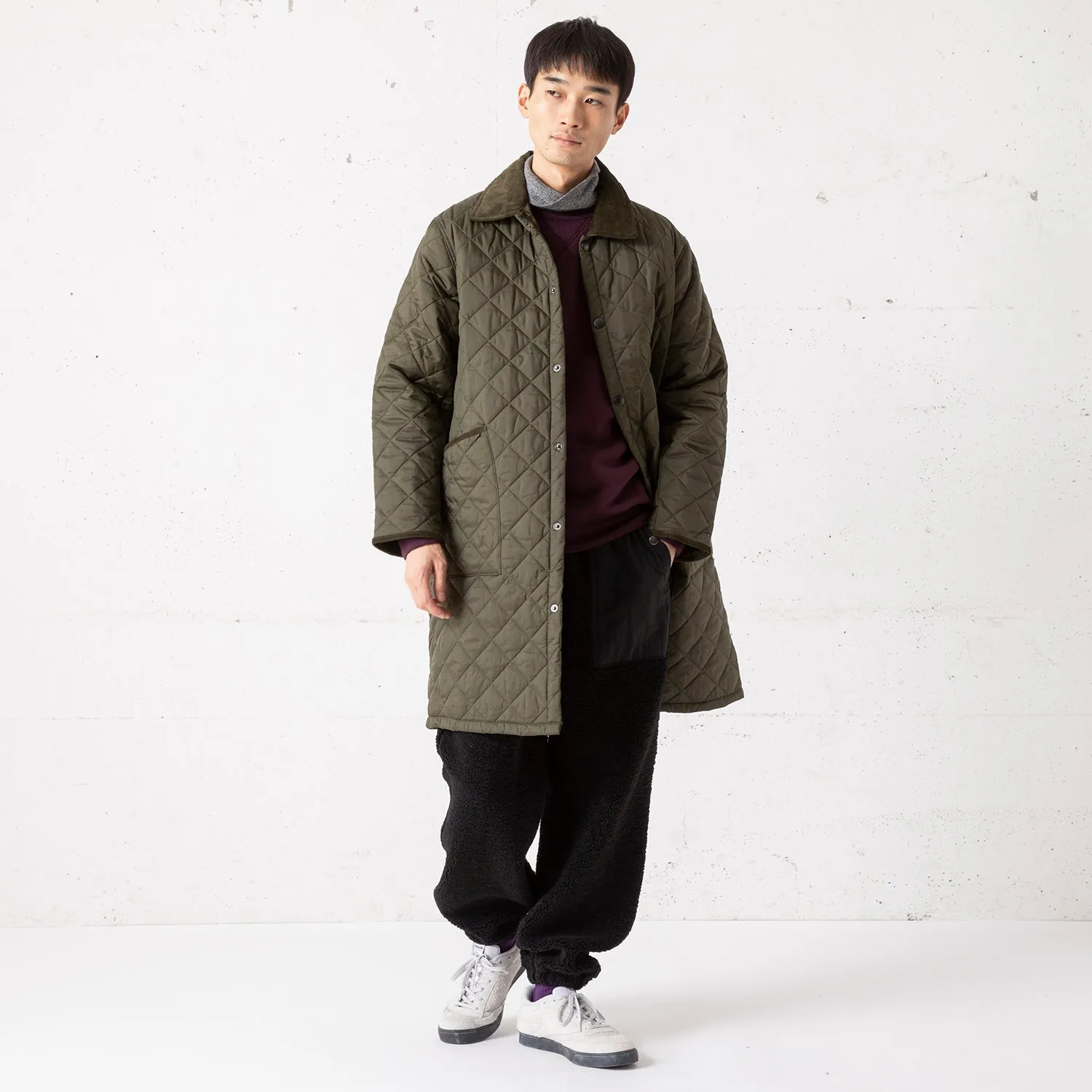 Barbour | バブアー　barbour long liddesdale quilted jacket