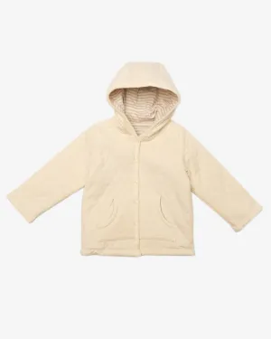 Basic Two Sided Hooded Jacket