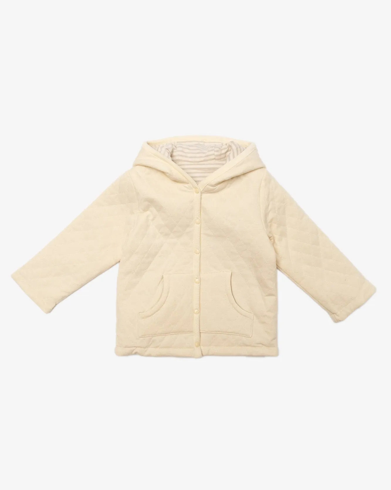 Basic Two Sided Hooded Jacket