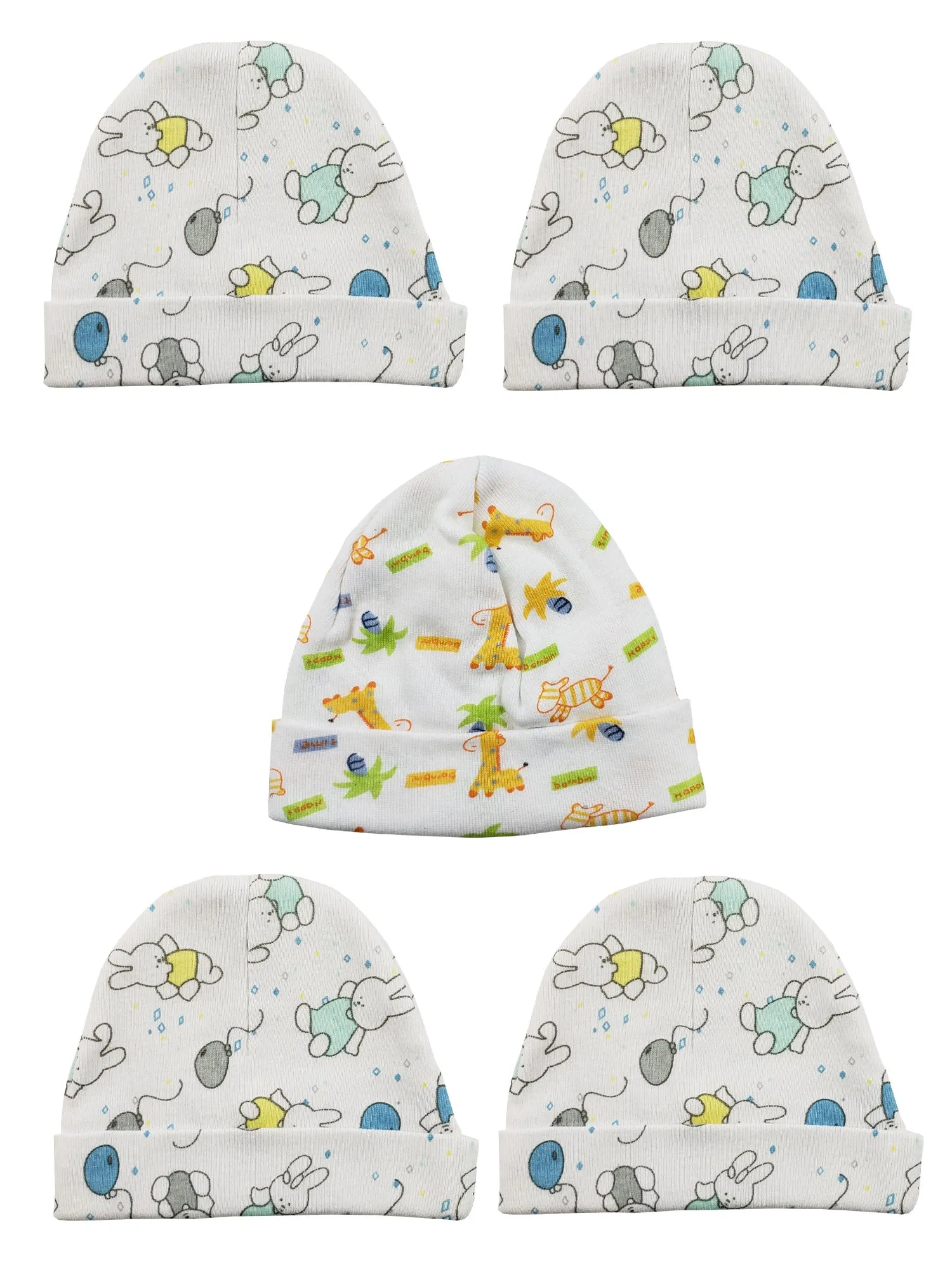 Beanie Baby Caps (Pack of 5) LS_CAPS_Unisex