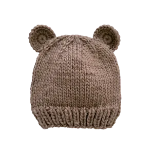 Bear Hat, Tan | Baby & Kid Accessories: M; 2-5Y