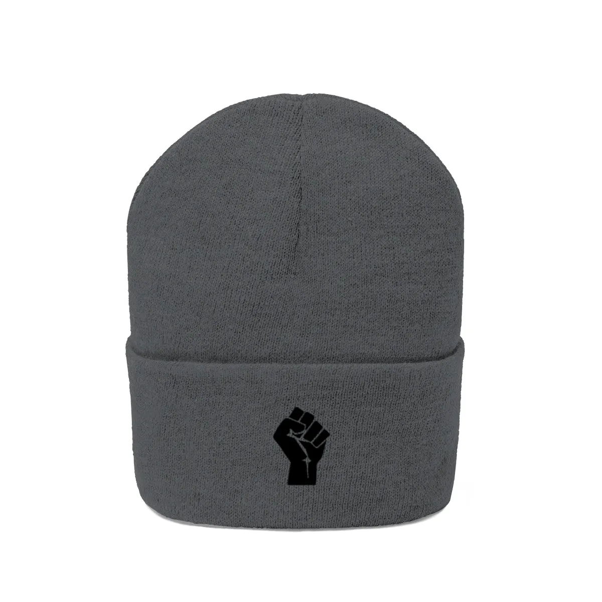 BLACK POWER <br>knit beanie
