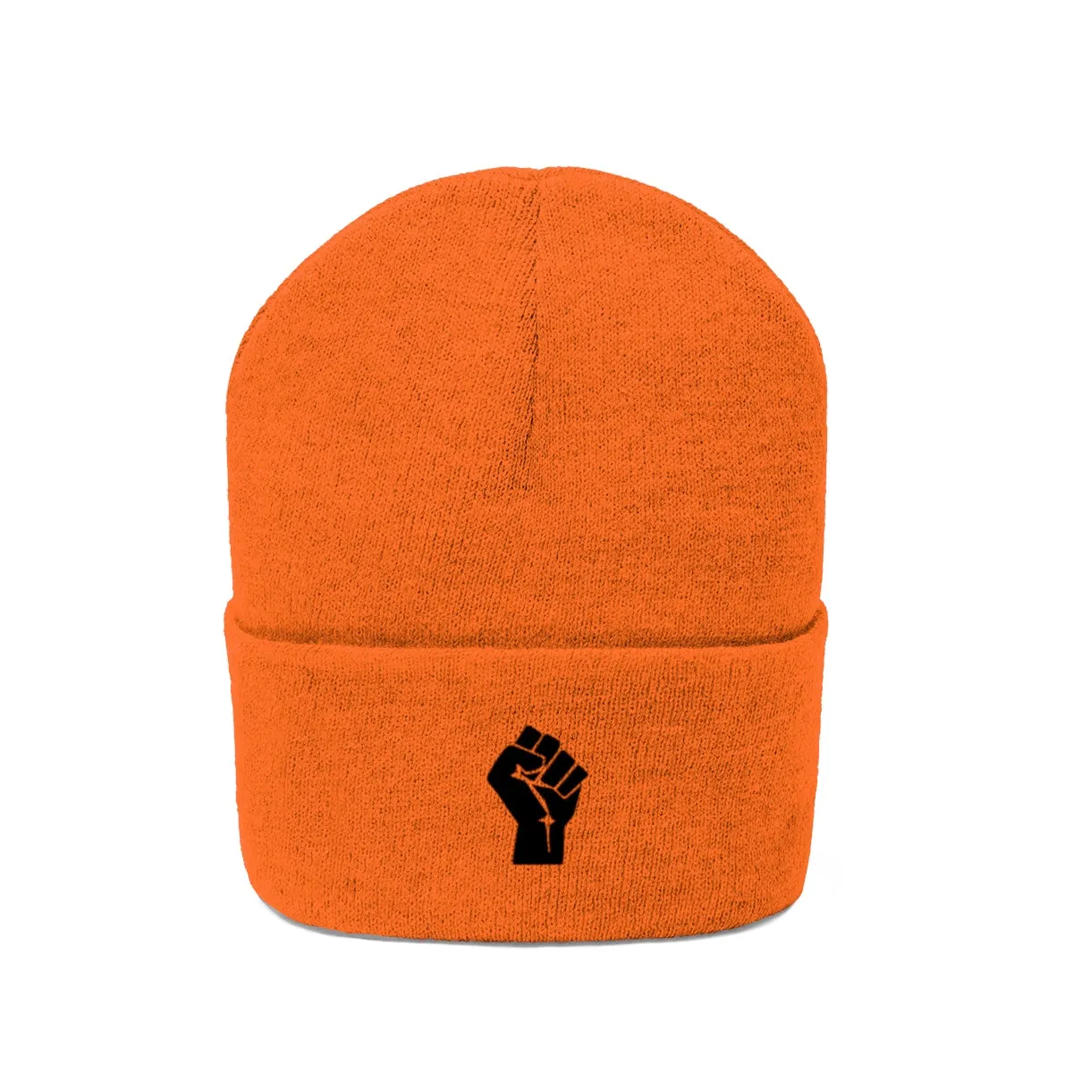 BLACK POWER <br>knit beanie