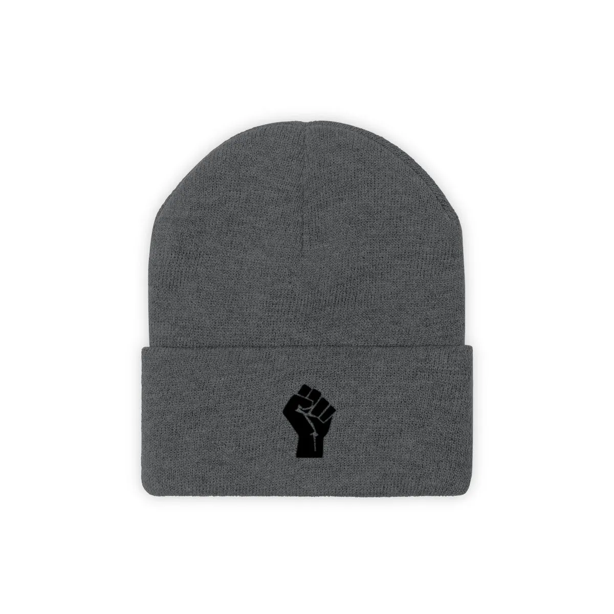 BLACK POWER <br>knit beanie
