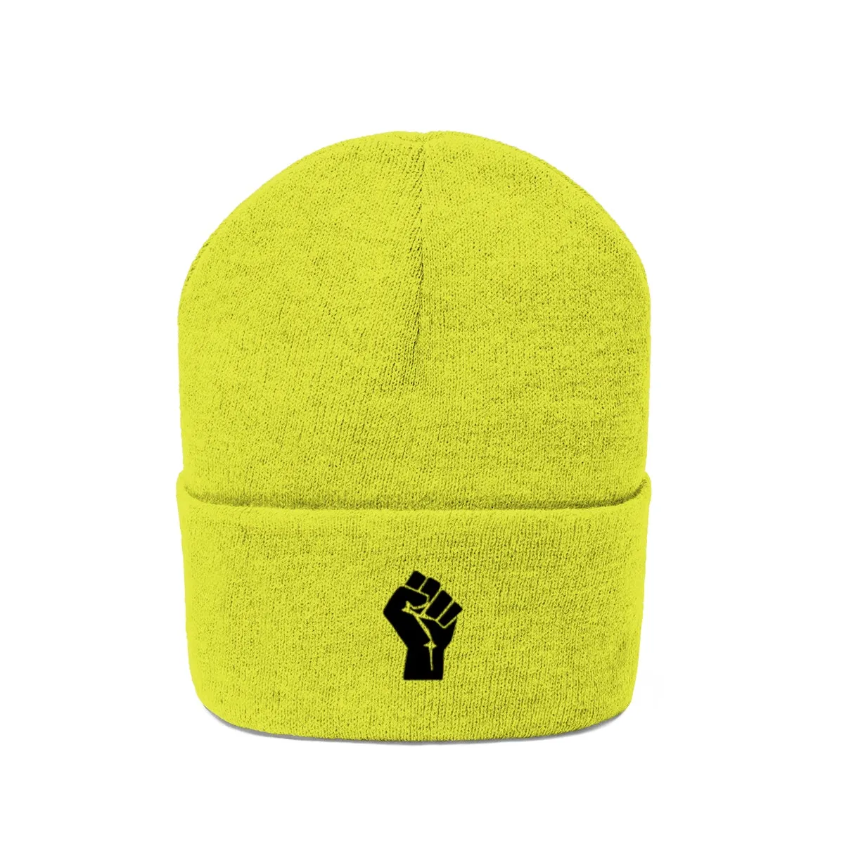 BLACK POWER <br>knit beanie