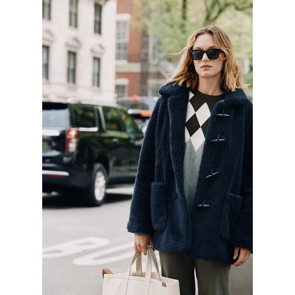 Brooks Coat in Navy