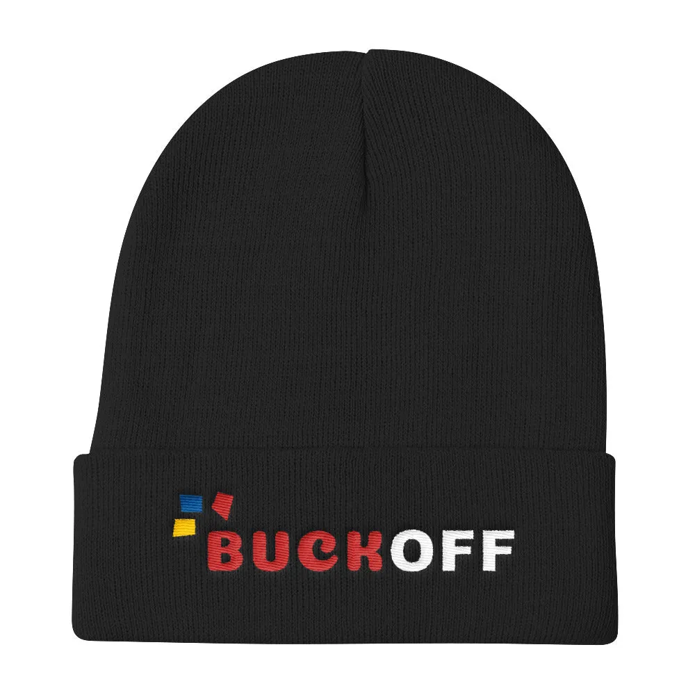 Buck Off Knit Beanie