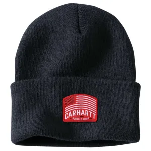 Carhartt Knit Flag Patch Beanie