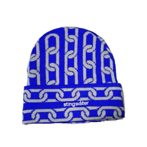 Chain Beanie King Blue