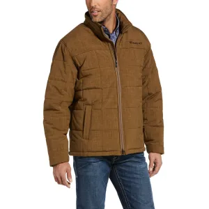 CL10033003-S-Khaki Mens Ariat Insulated Jacket  "Crius"