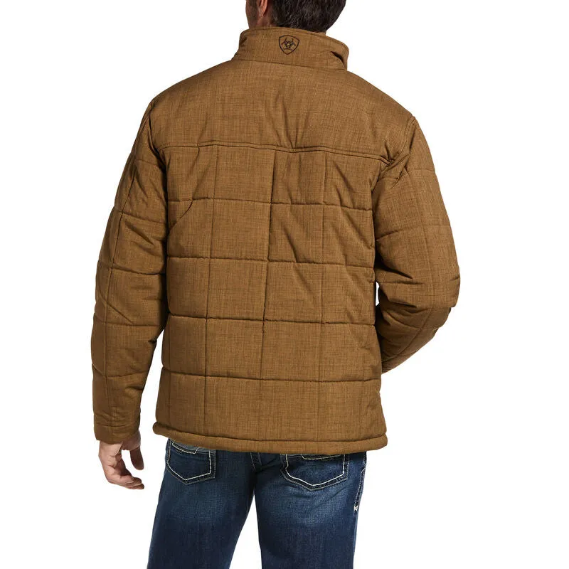 CL10033003-S-Khaki Mens Ariat Insulated Jacket  "Crius"