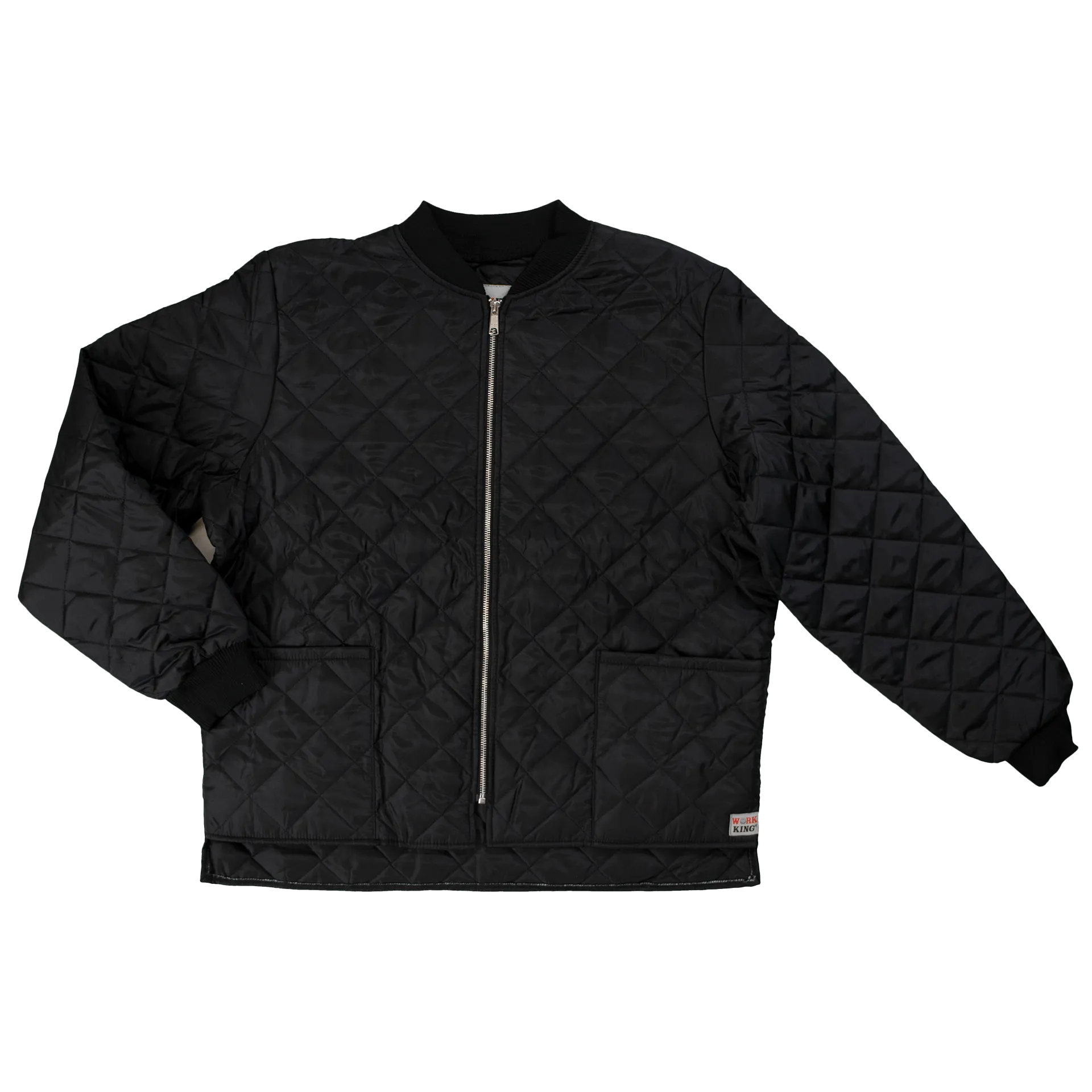 CL17X911-S-Black Jacket Mens Work King Quilted Freezer