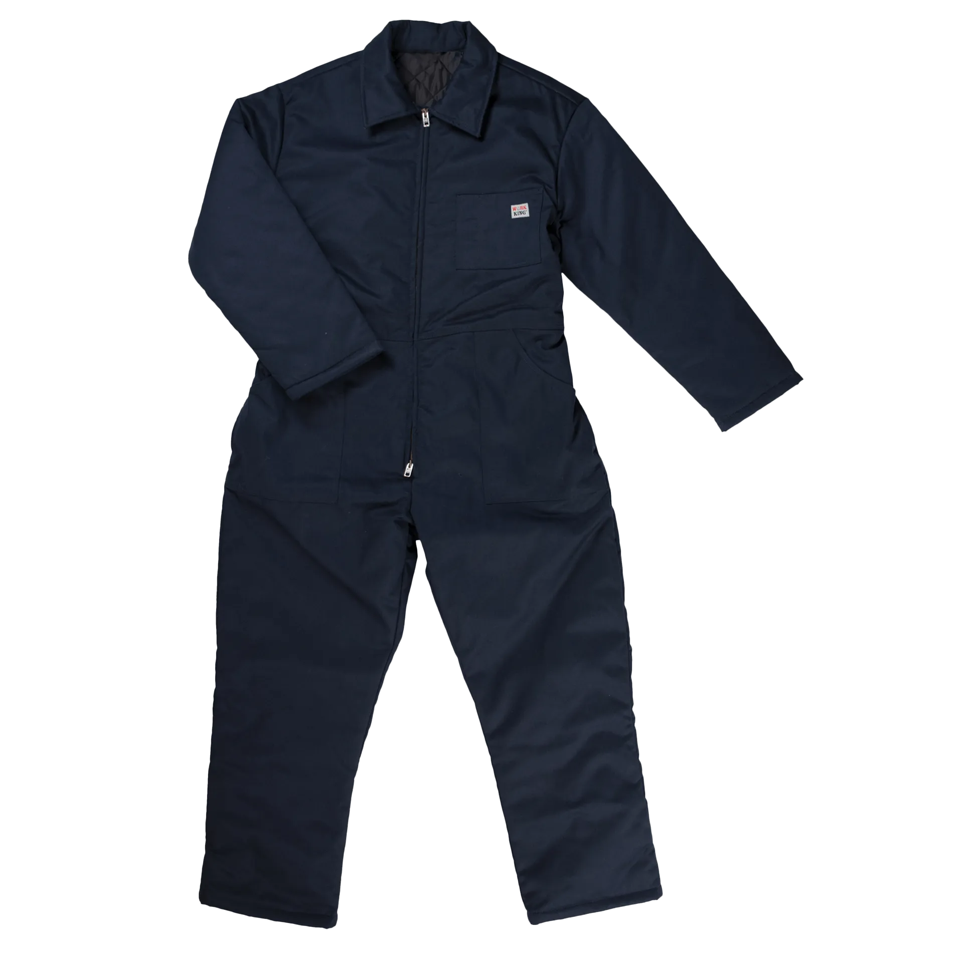 CL712 Overalls Work King Navy Twill