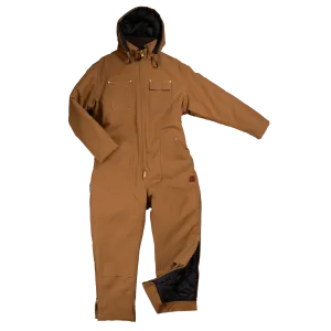CLWC011-S-Brown Coveralls Insulated Tough Duck