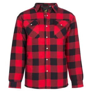 CLWK048-S-LumberJk Nat's Padded Bush Jacket w/Snaps