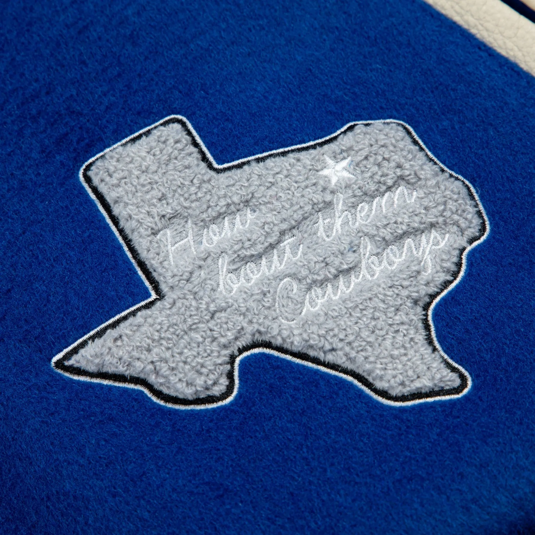 COWBOYS LETTERMAN JACKET by GOLF WANG