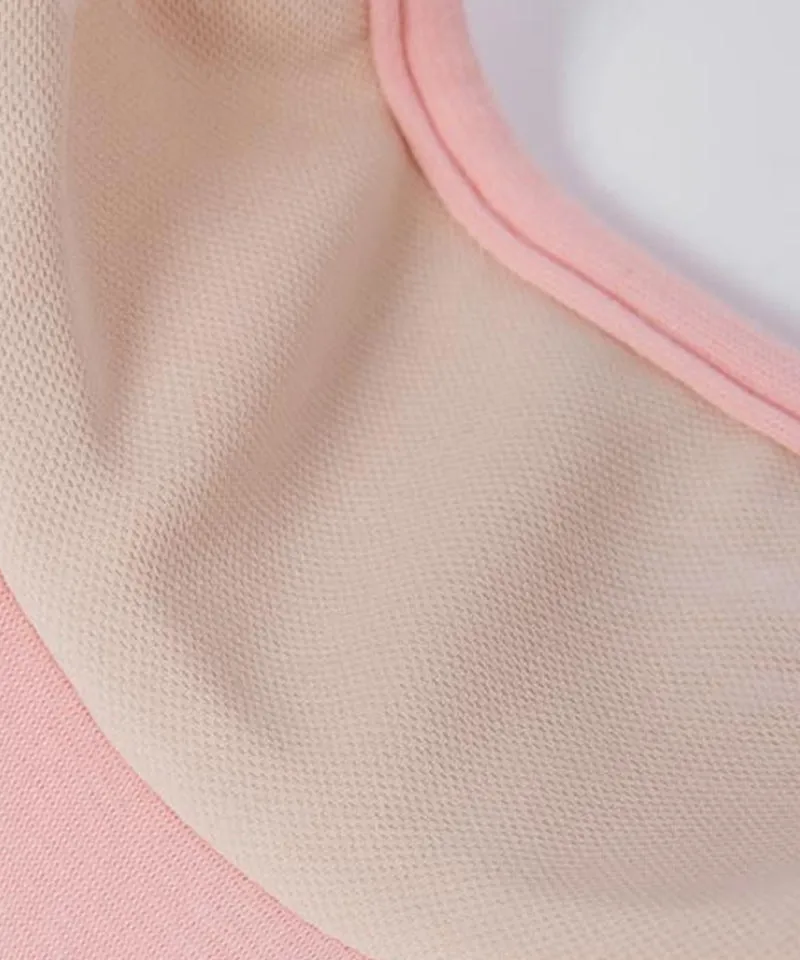 CREVE NINE: Ear-Shaped Fur Visor - Pink