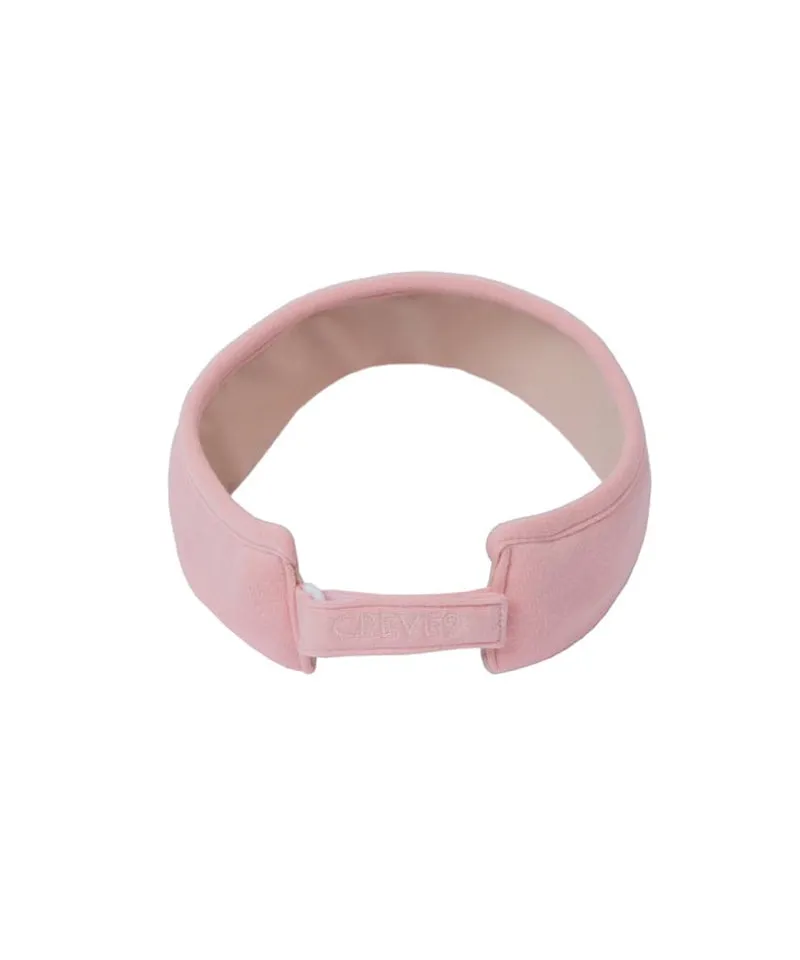 CREVE NINE: Ear-Shaped Fur Visor - Pink