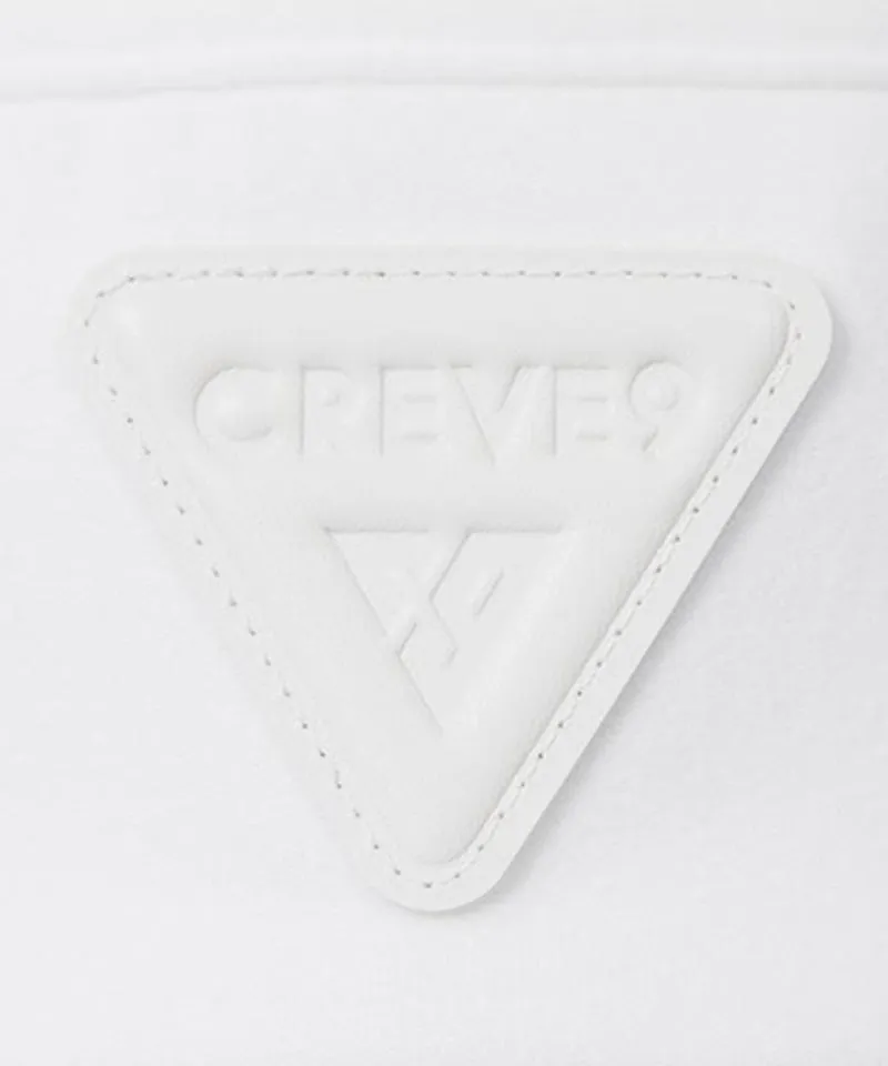 CREVE NINE: Ear-Shaped Fur Visor - White