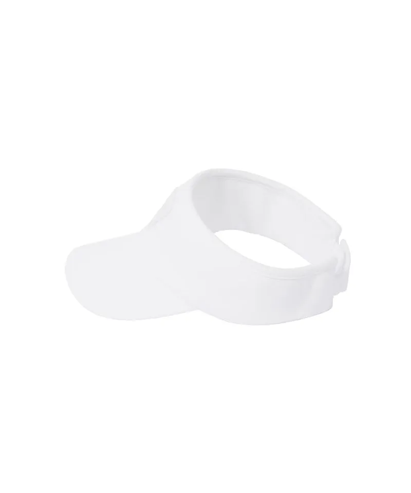 CREVE NINE: Ear-Shaped Fur Visor - White