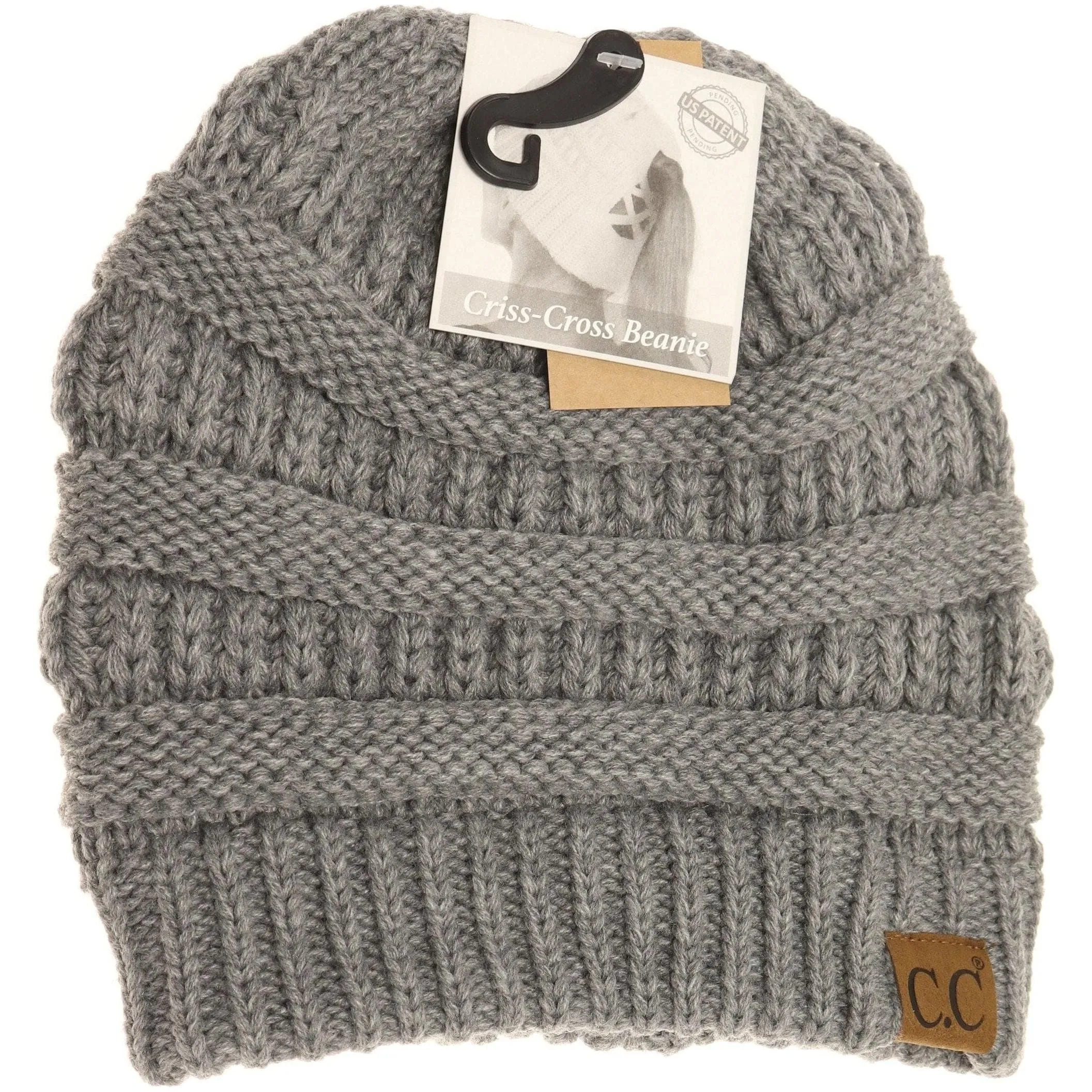 Criss-Cross Knit Beanie CCB1