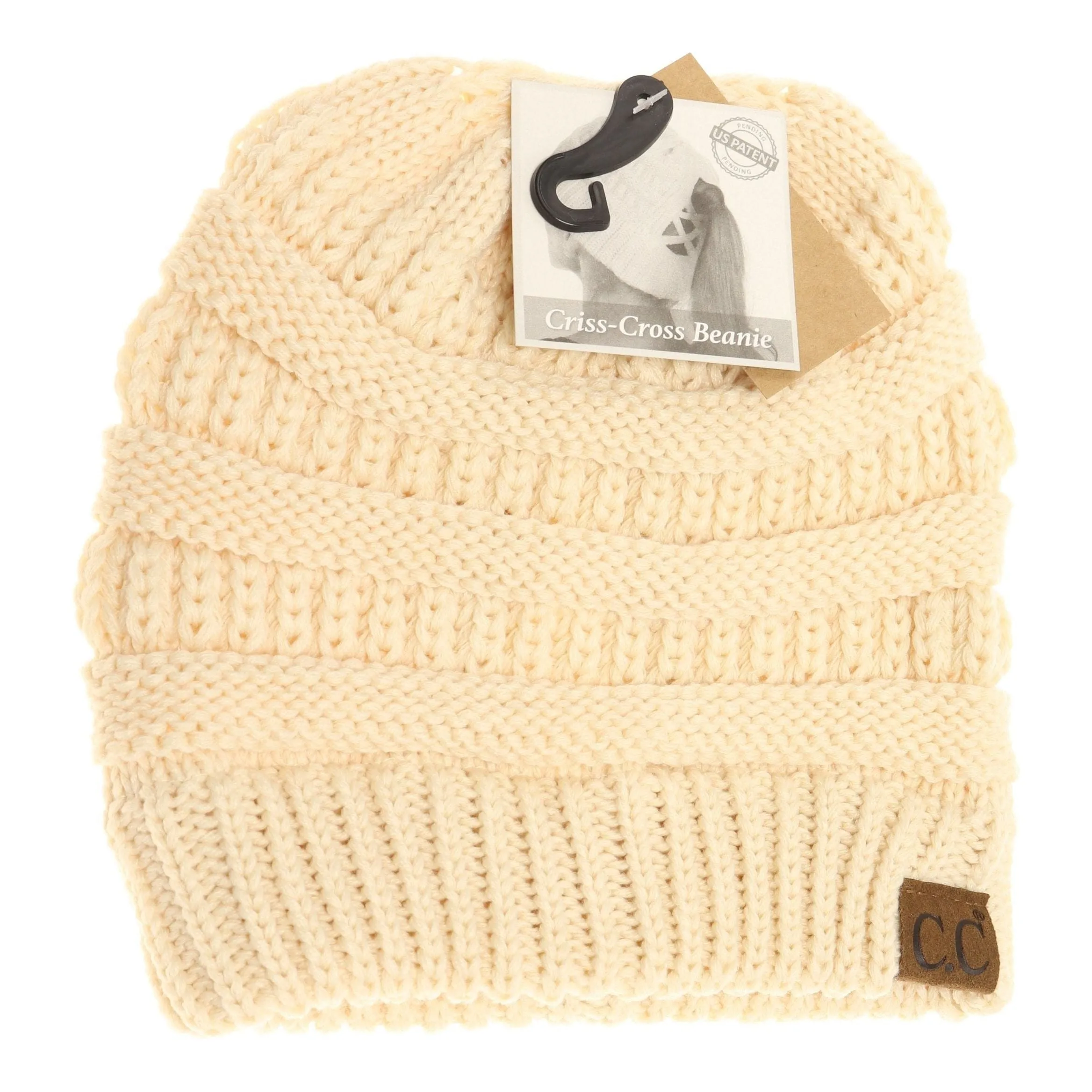 Criss-Cross Knit Beanie CCB1