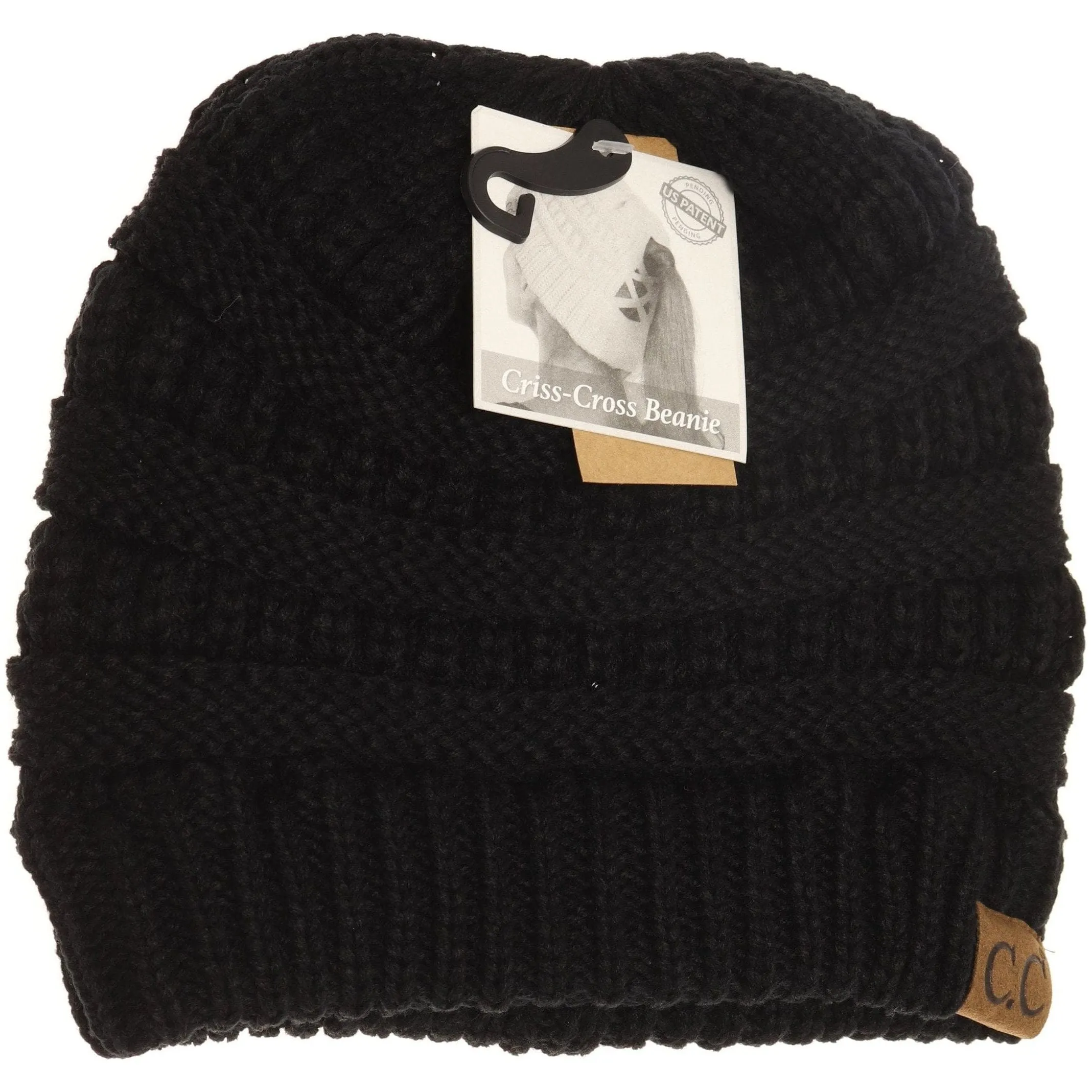 Criss-Cross Knit Beanie CCB1