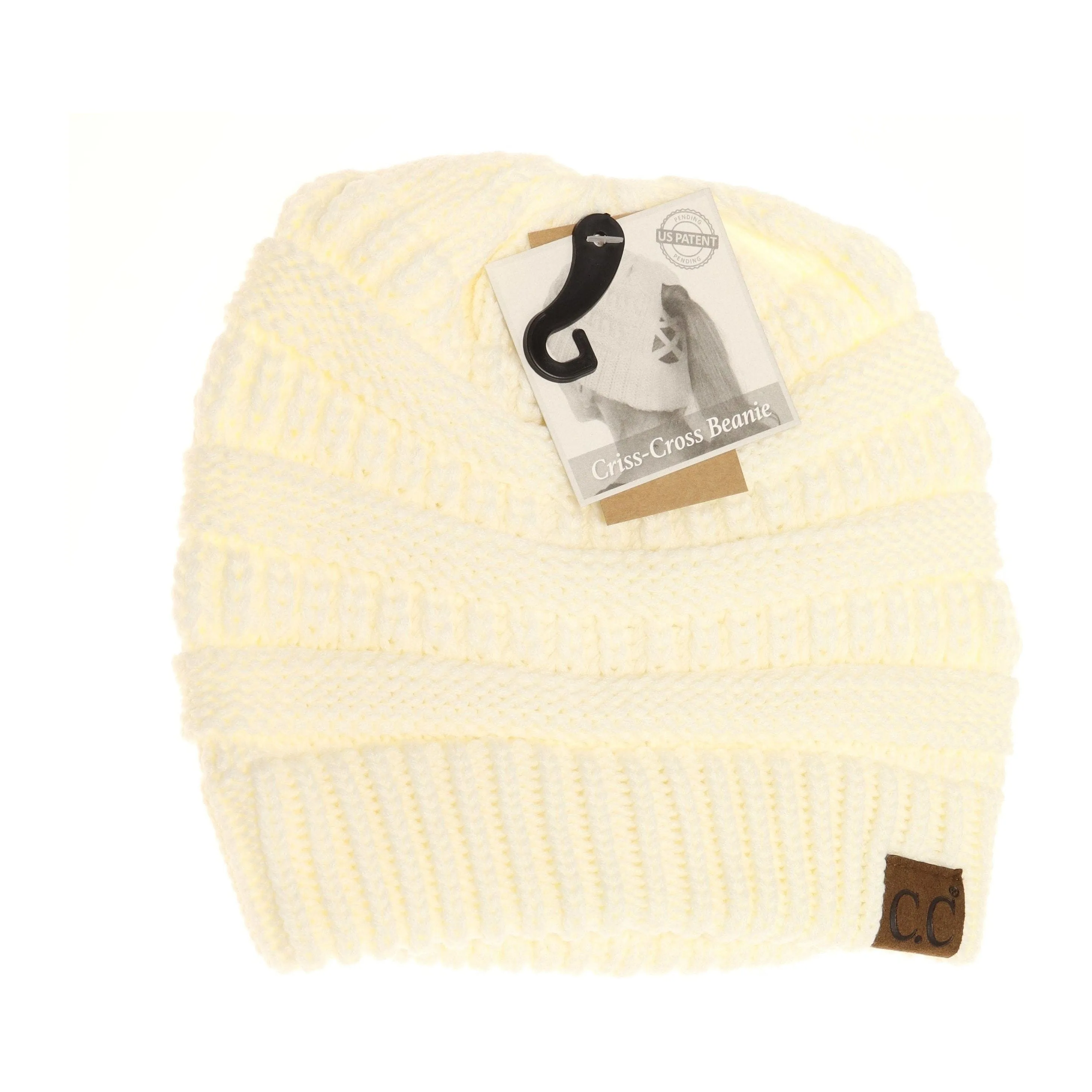 Criss-Cross Knit Beanie CCB1