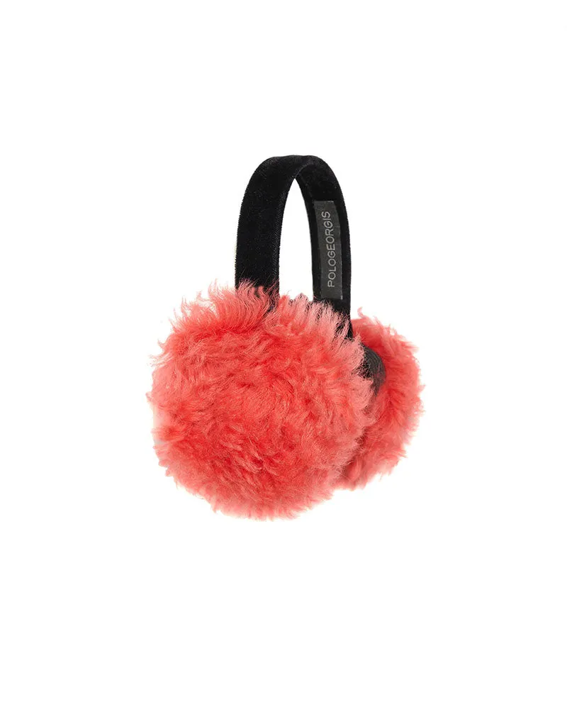 Curly Shearling Earmuffs