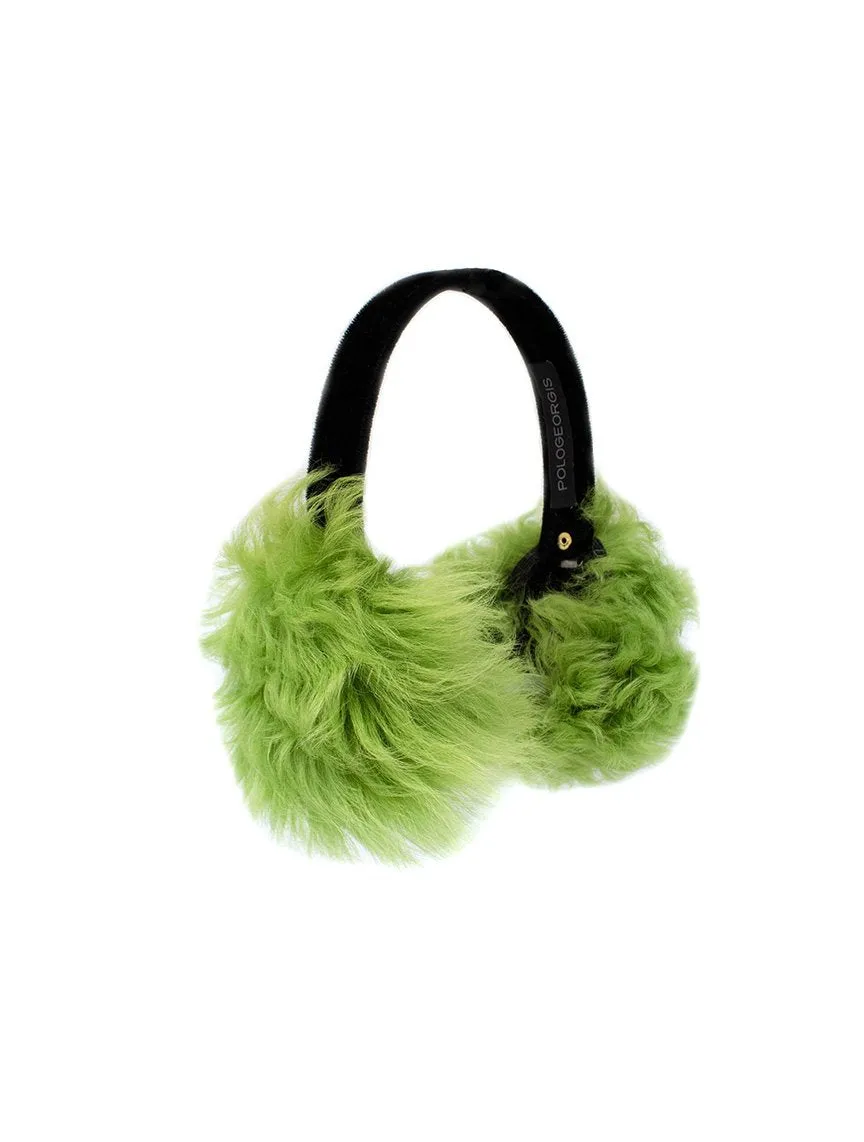 Curly Shearling Earmuffs