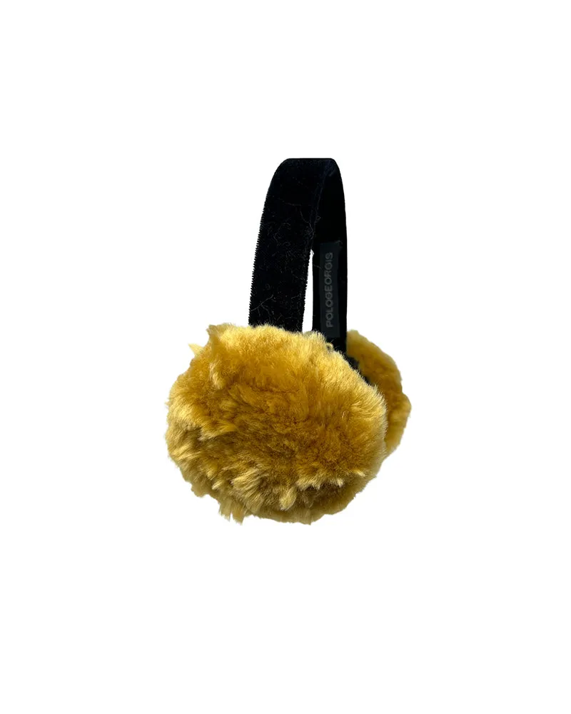 Curly Shearling Earmuffs