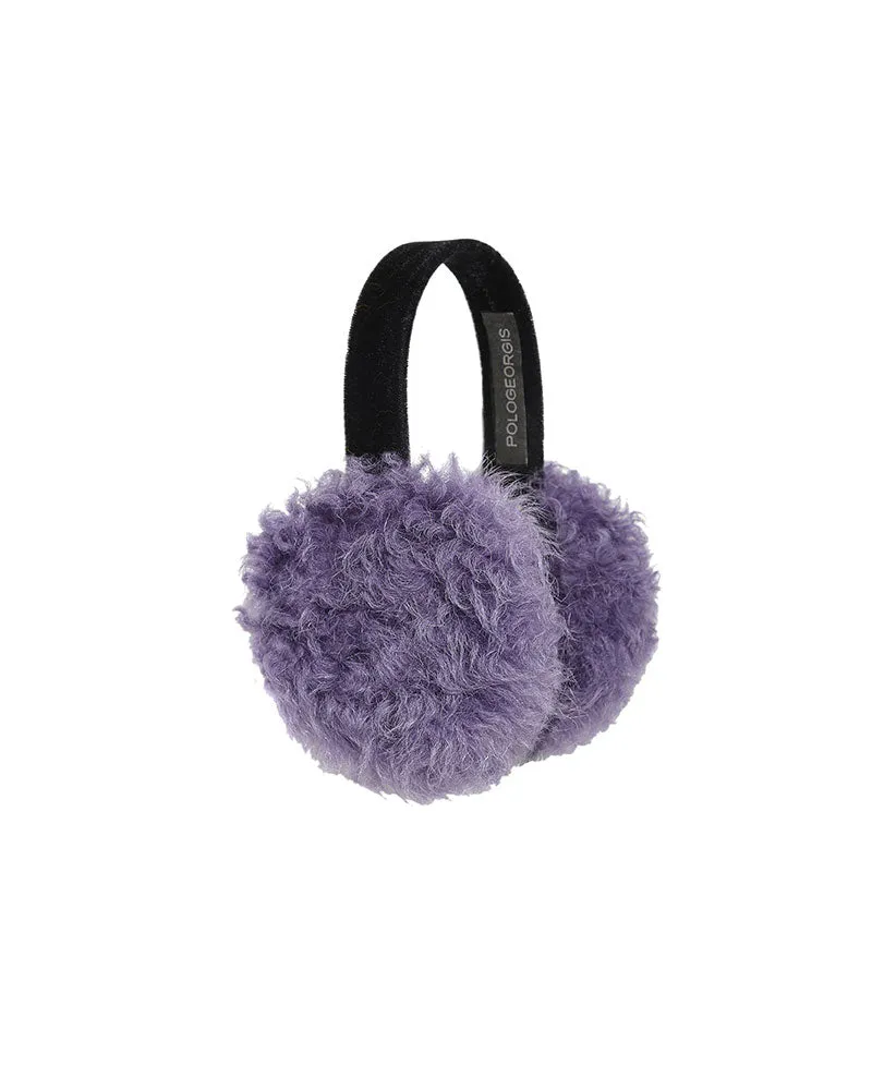 Curly Shearling Earmuffs