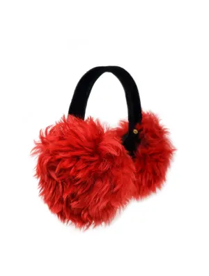 Curly Shearling Earmuffs