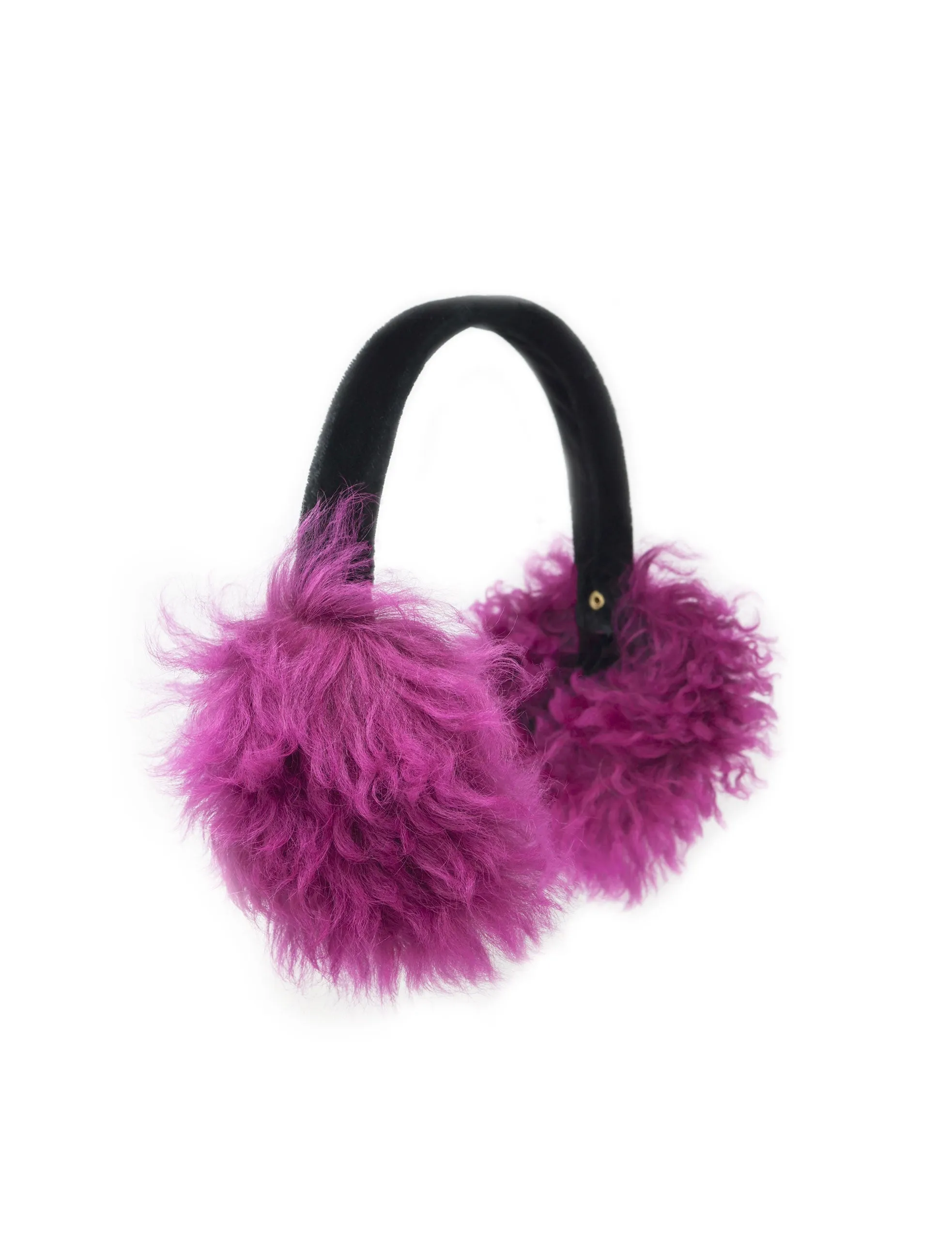 Curly Shearling Earmuffs