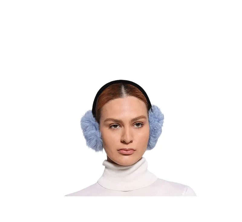 Curly Shearling Earmuffs
