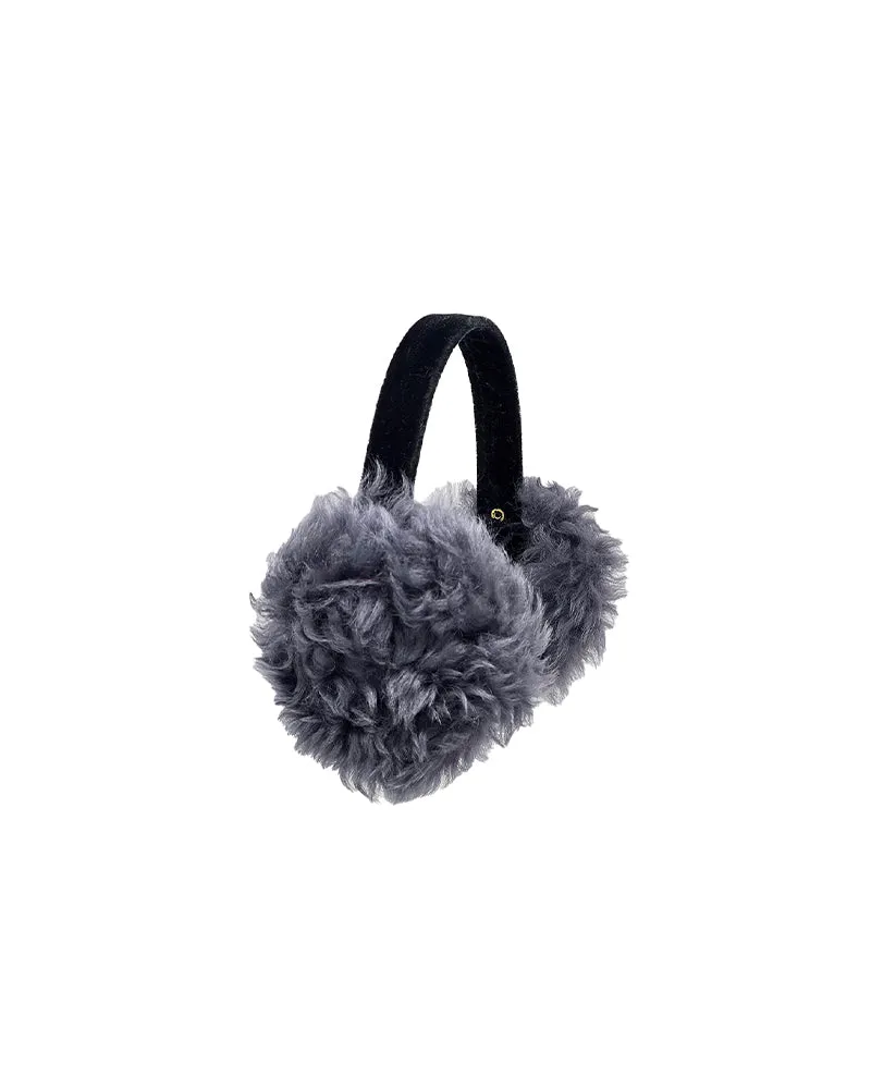 Curly Shearling Earmuffs
