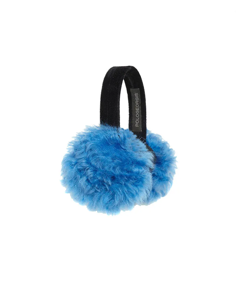 Curly Shearling Earmuffs