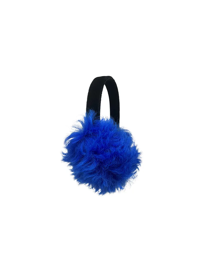 Curly Shearling Earmuffs