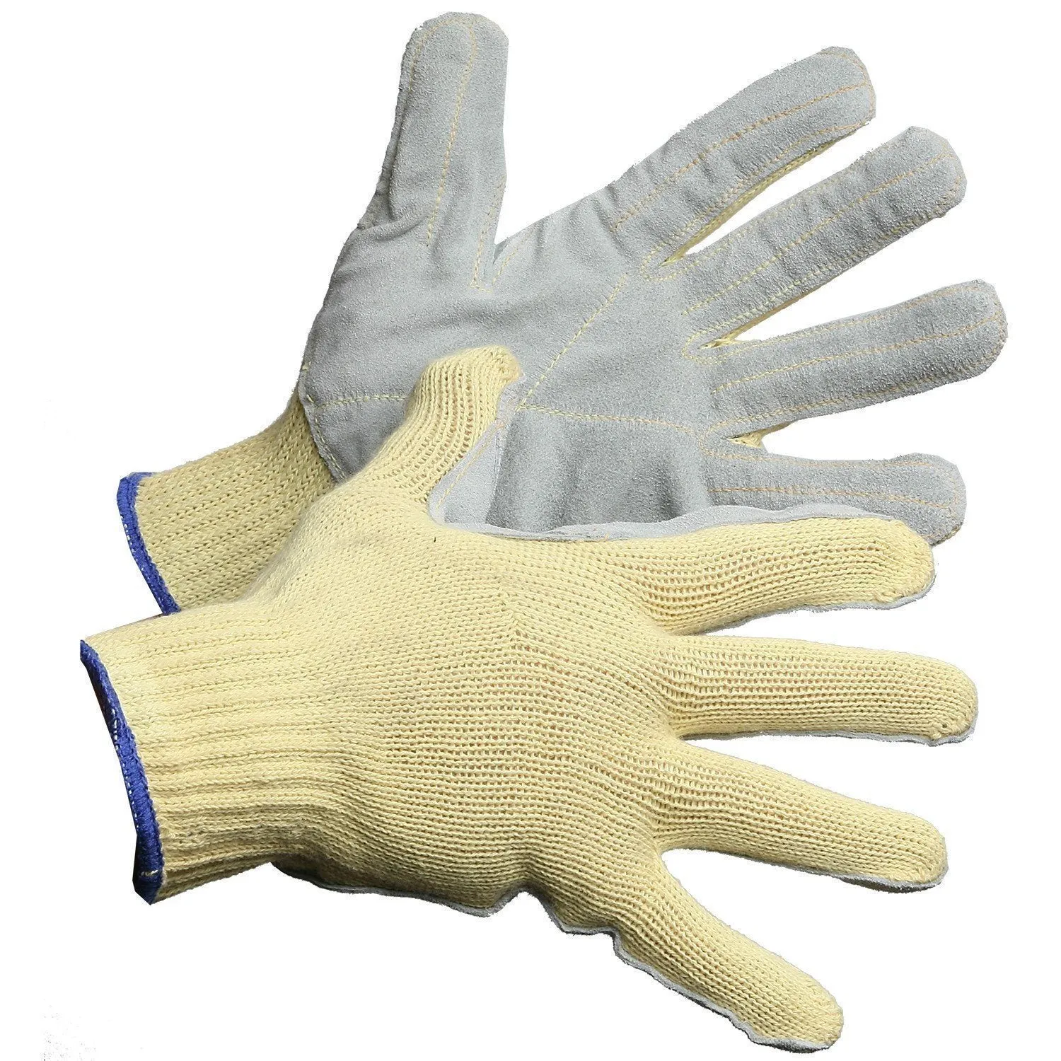 Cut Resistant Kevlar Glove, with Leather Palm