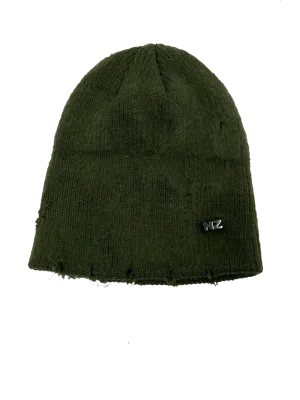 Distressed Knit Beanie