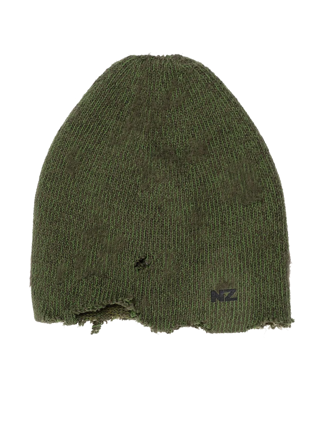 Distressed Knit Beanie